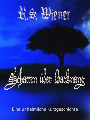 cover image of Schatten über Backnang